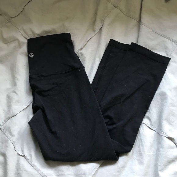 Lululemon wunder under crop full on luon 2… - Picture 2 of 6